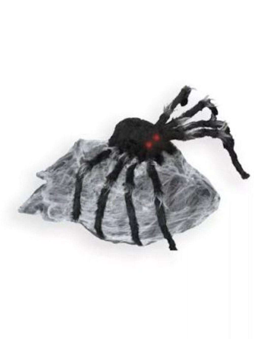 21 In LED Black Jumping Spider Animatronic